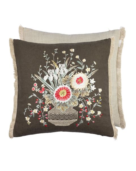 Designers Guild Kissen Palette Provençale Embroidered Bark