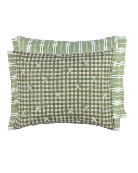 Designers Guild Kissen Toile Vichy Emerald