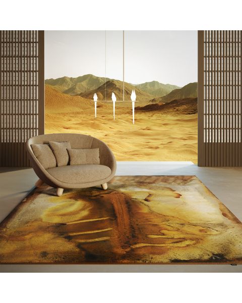 Moooi Carpets Teppich Free Jazz, Raumansicht