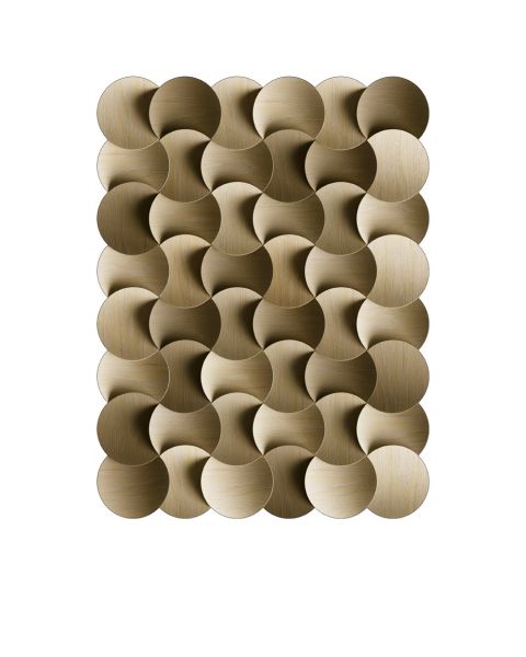 Moooi Carpets Teppich Grain Line, Farbe Amber Glow, 300 x 400 cm