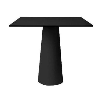 Container Table Top HPL Square - Farbe schwarz