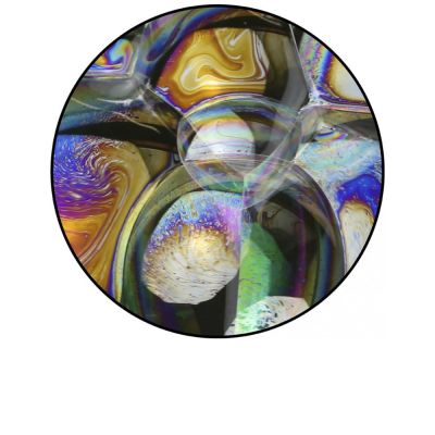 Moooi Carpets - Veloursteppich Bubble Oil Zoom 