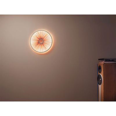 Aqua Creations Manhattan Wall Light Redwood