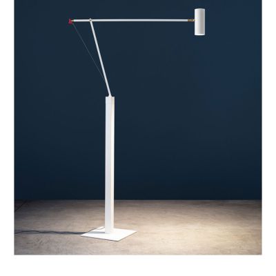 Catellani & Smith Stehleuchte Ettorino F, weiß