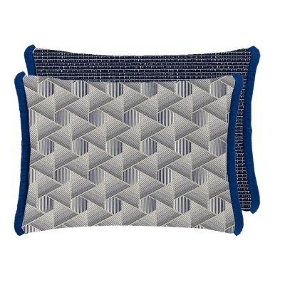 Designers Guild Dekokissen Delray Indigo Outdoor