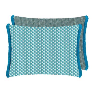 Designers Guild Dekokissen Tarakan Azure Outdoor