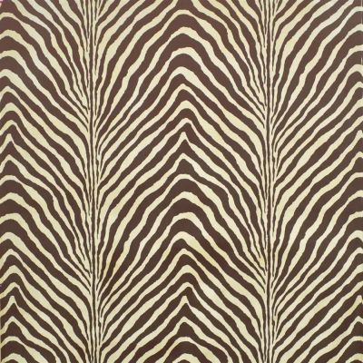 Designers Guild Bezugsstoff Bartlett Zebra Chestnut