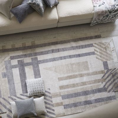 Designers Guild Teppich Astratto Zinc