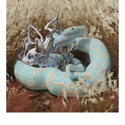 Moooi Carpets Teppich Queen Cobra