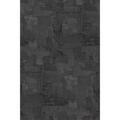 Moooi Carpets Veloursteppich Spinning Lace Broadloom, Farbe Indigo