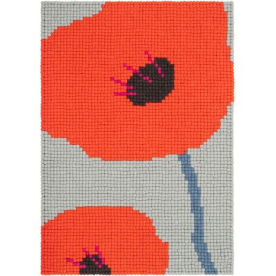 Myfelt Filzkugelteppich Poppy
