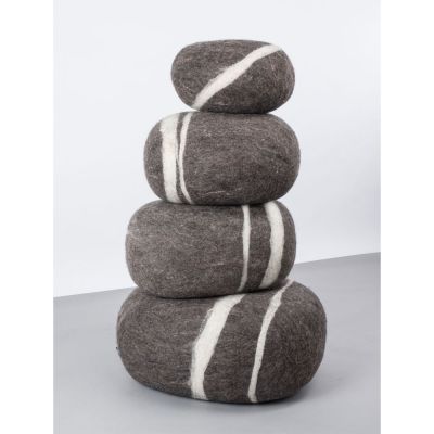 Myfelt Filz-Kieselsteine Oskar, Größe S, M, L, XL