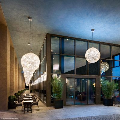 Catellani & Smith Hängeleuchte Fil de Fer Outdoor, Außenterrasse