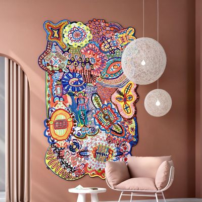 Moooi Carpets, Teppich Everything Now, hier als Wandteppich