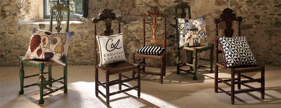 Neue Kissen von Christian Lacroix