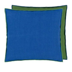 Brera Lino Lagoon & Emerald - Designers Guild Kissen