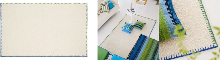 Designers Guild Teppich Swaledale Chalk aus Wolle