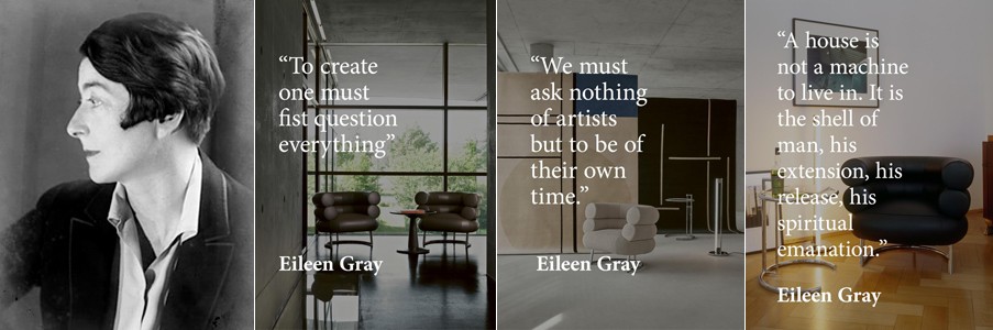 Kunst, Architektur und Design, das Vermächtnis von Eileen Gray