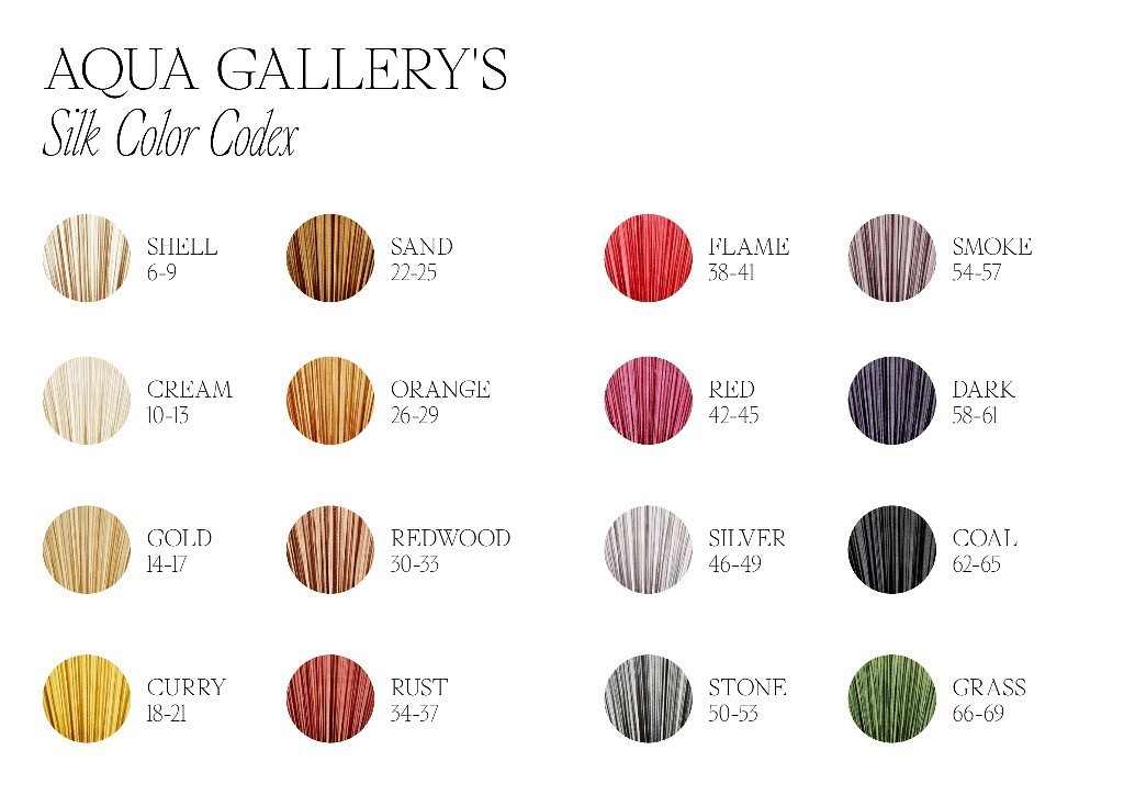 Aqua Gallery's Silk Color Codex