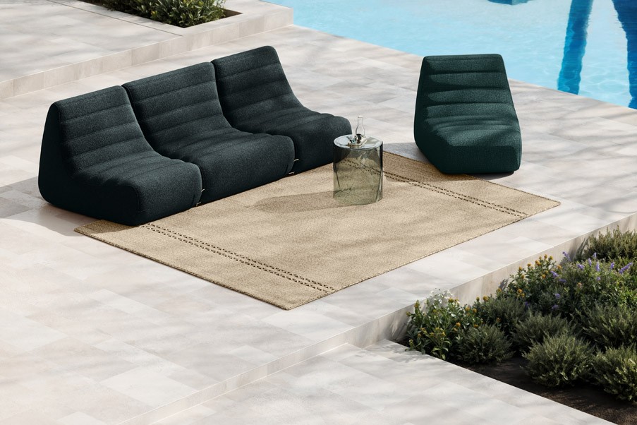 Sio Outdoor Teppich von Kvadrat